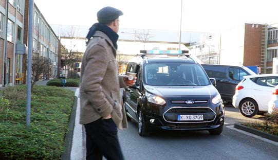 Pedestrian crossing